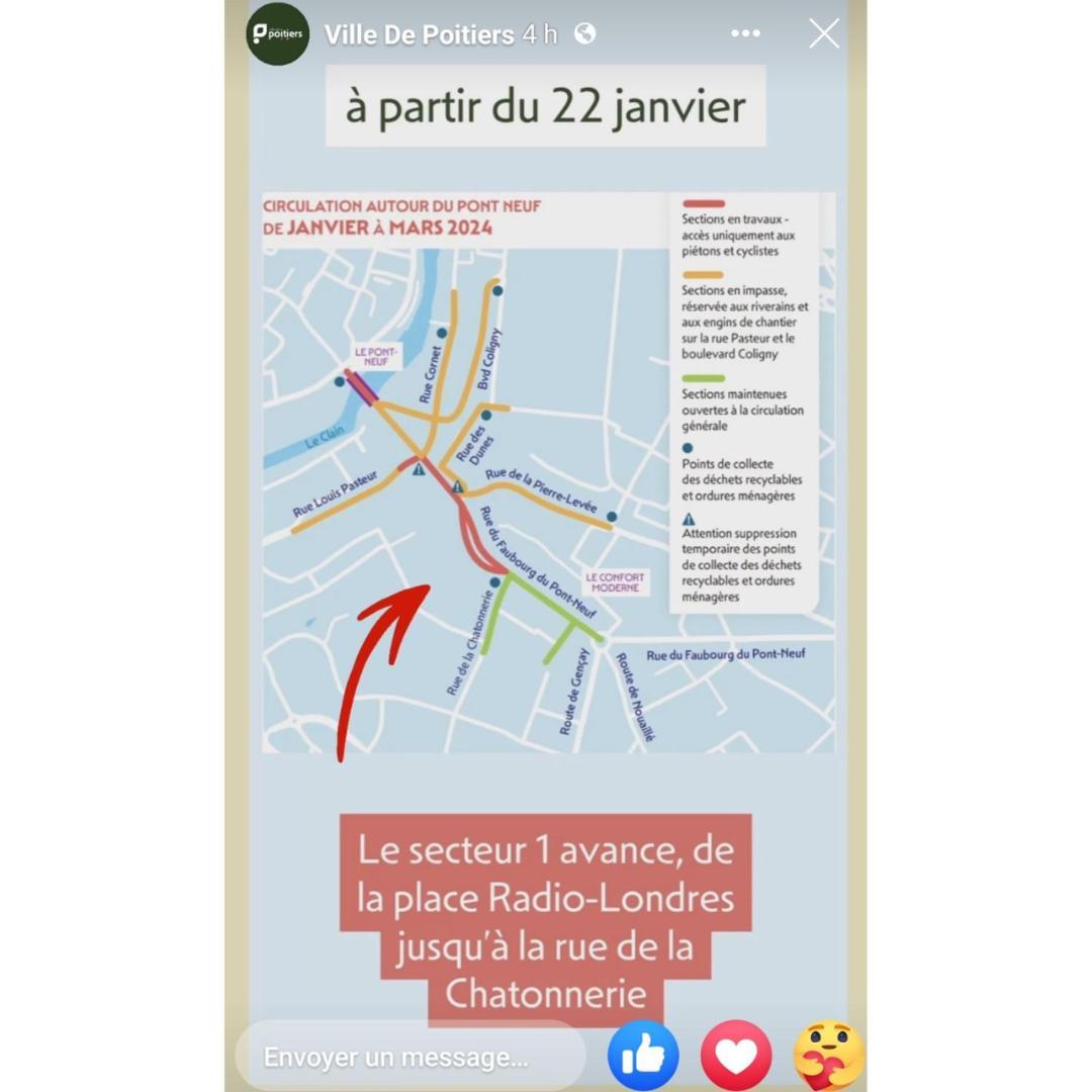 Le Perchoir-Poitiers-Laconciergerie Esterno foto